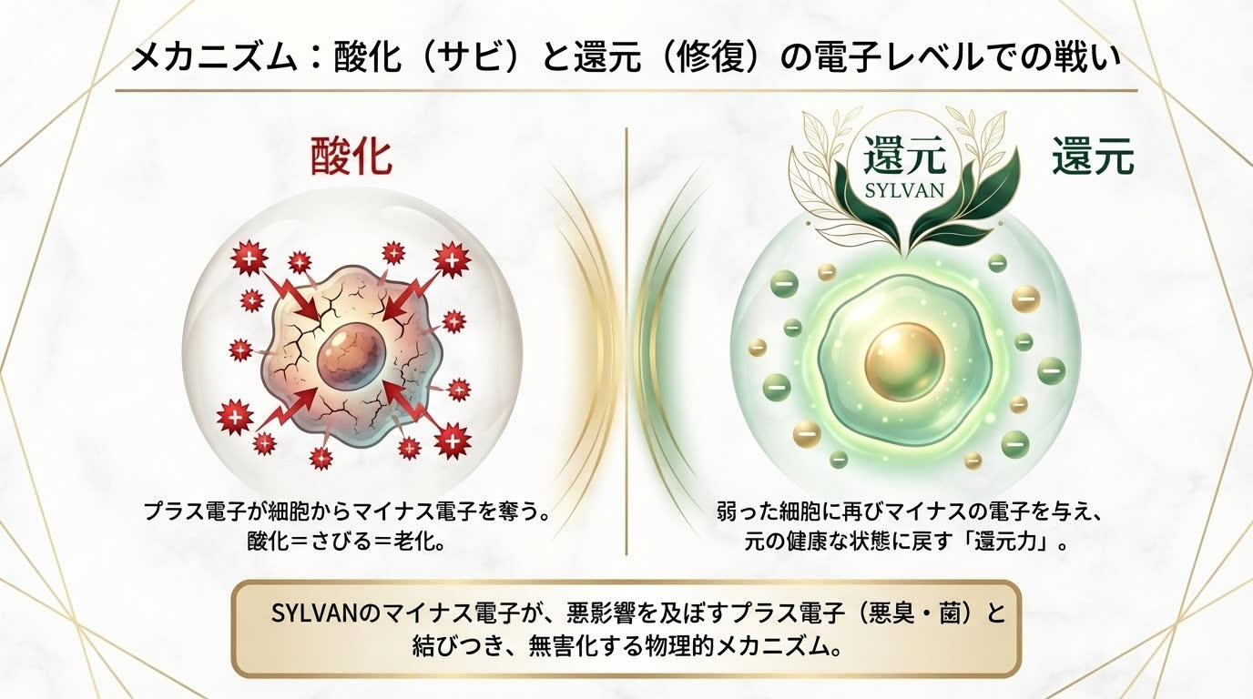 酸化と還元の電子レベルでのメカニズム
